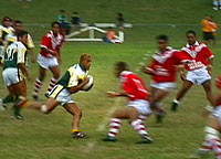 Landskamp mellom Cookøyene og Tonga